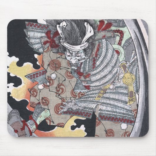 Japanse Ukiyo-e Yokai Ghost door Yoshitoshi Muismat (Voorkant)