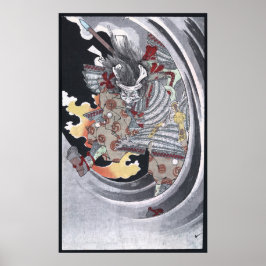 Japanse Ukiyo-e Yokai Ghost door Yoshitoshi Poster