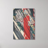 Japanse Ukiyo-e Yokai Ibaraki Demon van Yoshitoshi Canvas Afdruk (Voorkant)