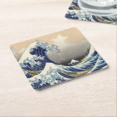 japanse ukiyo is de grote golf kartonnen onderzetters (Schuin)