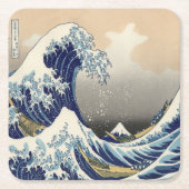 japanse ukiyo is de grote golf kartonnen onderzetters (Voorkant)