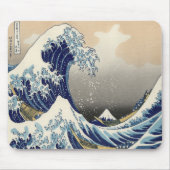japanse ukiyo is de grote golf muismat (Voorkant)