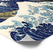  japanse ukiyo is de grote golf poster (Hoek)
