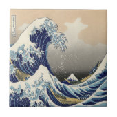  japanse ukiyo is de grote golf tegeltje (Voorkant)