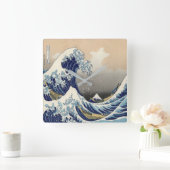  japanse ukiyo is de grote golf vierkante klok (Huis)