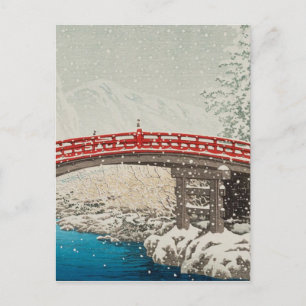 Japanse Ukiyoe Art (Hasui Kawase) Briefkaart