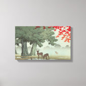 Japanse Ukiyoe Art (Hasui Kawase) Canvas Afdruk (Voorkant)