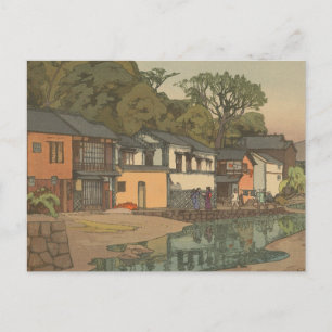 Japanse Ukiyoe Art (Hiroshi Yoshida) Briefkaart