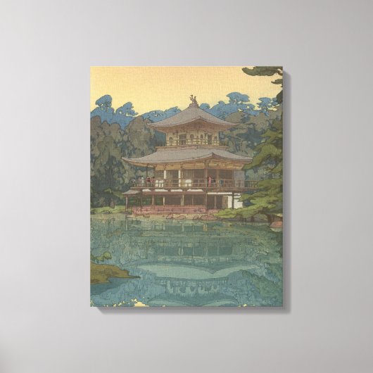Japanse Ukiyoe Art (Hiroshi Yoshida) Canvas Afdruk (Voorkant)