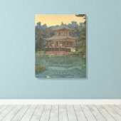 Japanse Ukiyoe Art (Hiroshi Yoshida) Canvas Afdruk (Insitu (Houten vloer))