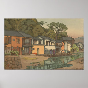 Japanse Ukiyoe Art (Hiroshi Yoshida) Poster