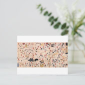 Japanse Ukiyoe Art (Kuniyoshi Utagawa) Briefkaart (Staand voorkant)