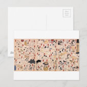 Japanse Ukiyoe Art (Kuniyoshi Utagawa) Briefkaart (Voorkant / Achterkant)