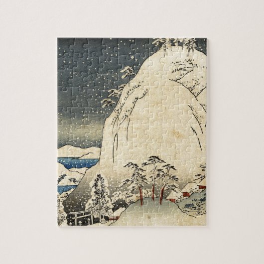 Japanse Ukiyoe Art (utagawa Hiroshige) Legpuzzel (Verticaal)