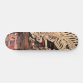 Japanse Ukiyoe Art Vol. 1 Persoonlijk Skateboard (Horizontaal)