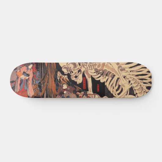Japanse Ukiyoe Art Vol. 1 Persoonlijk Skateboard (Horizontaal)