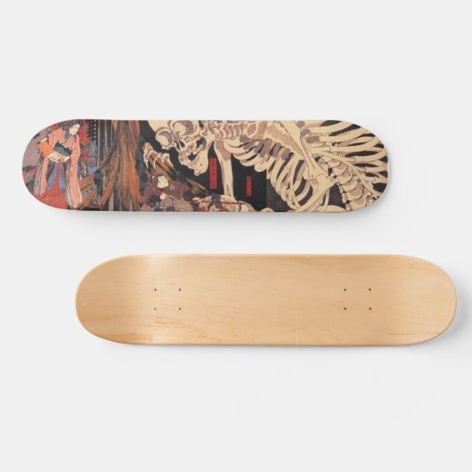 Japanse Ukiyoe Art Vol. 1 Persoonlijk Skateboard (Horizontaal)