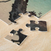 Japanse ukiyoe-kunst (Kouitsu Tsuchiya) Legpuzzel (Zijkant)