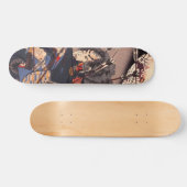 Japanse ukiyoe-kunst persoonlijk skateboard (Horizontaal)