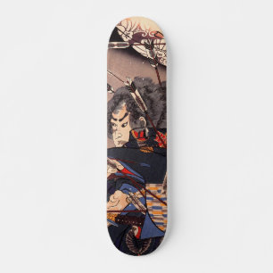 Japanse ukiyoe-kunst persoonlijk skateboard