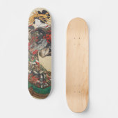 Japanse ukiyoe-kunst persoonlijk skateboard (Voorkant)