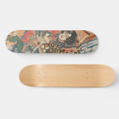 Japanse ukiyoe-kunst persoonlijk skateboard (Horizontaal)