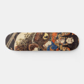 Japanse ukiyoe-skateboard persoonlijk skateboard (Horizontaal)
