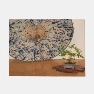 Japanse Umbrella en Bonsai Tree Washington DC Deurmat