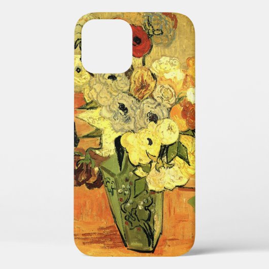 Japanse Vaas, Rozen, Anemonen door Vincent van Gog Case-Mate iPhone Case (Achterkant)