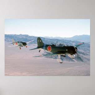 Japanse Val Type 99's Poster