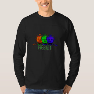Japanse Vaporwave Cyborg Weerstaan Futuristische I T-shirt