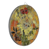 Japanse Vase, Rozen, Anemones van Vincent van Gogh Dartbord (Voorkant Links)
