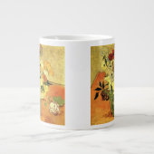 Japanse Vase, Rozen, Anemones van Vincent van Gogh Grote Koffiekop (Voorkant)