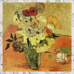 Japanse Vase, Rozen, Anemones van Vincent van Gogh Legpuzzel<br><div class="desc">Toch leven: De Japanse Vase met Rozen en Anemones van Vincent van Gogh is een mooi kunstschilderij met een filmschilderij van het impressionisme met een Japanse vaas met een boeket van mooie tuinlijke rozen en anemonenbloemen. Over de kunstenaar: Vincent Willem van Gogh (1853-1890) was een van de beroemdste Post Impressionist...</div>