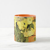 Japanse Vase, Rozen, Anemones van Vincent van Gogh Mok (Midden)