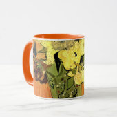 Japanse Vase, Rozen, Anemones van Vincent van Gogh Mok (Voorkant links)