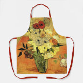 Japanse Vase, Rozen, Anemones van Vincent van Gogh Schort (Voorkant)