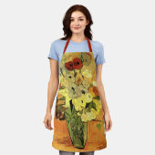 Japanse Vase, Rozen, Anemones van Vincent van Gogh Schort (Gedragen)