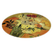 Japanse Vase, Rozen, Anemones van Vincent van Gogh Snijplank (Hoek)