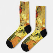 Japanse Vase, Rozen, Anemones van Vincent van Gogh Sokken (Links)