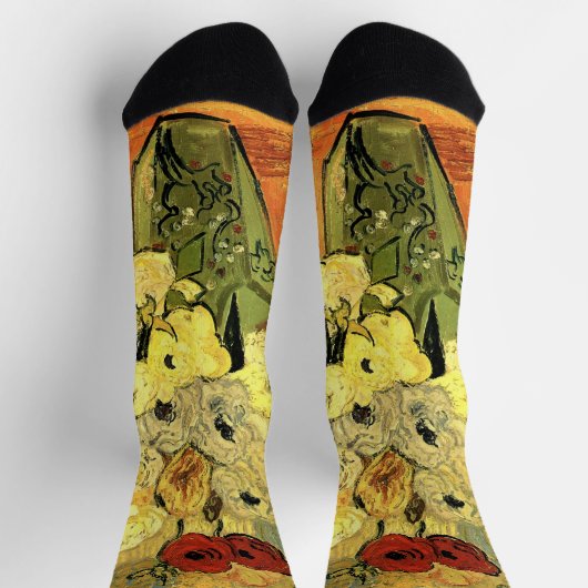 Japanse Vase, Rozen, Anemones van Vincent van Gogh Sokken (Top)