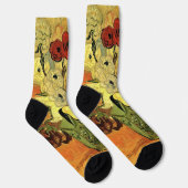 Japanse Vase, Rozen, Anemones van Vincent van Gogh Sokken (Rechts)