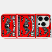 Japanse Veiligheid Wedstrijden Art Bats Case-Mate iPhone Case (Achterkant (horizontaal))