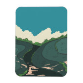 Japanse velden magneet (Verticaal)