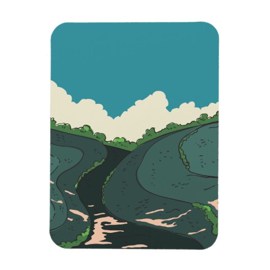 Japanse velden magneet (Verticaal)