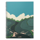 Japanse velden notitieboek (Voorkant)