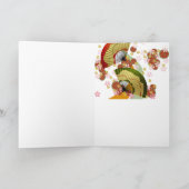 Japanse ventilator 3 groen kaart (Binnen)