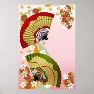 Japanse ventilator 3 poster