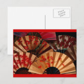 Japanse ventilator briefkaart (Voorkant / Achterkant)