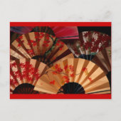 Japanse ventilator briefkaart (Voorkant)